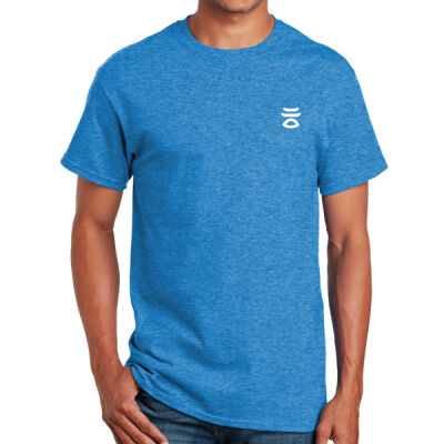 Round Neck Premium Tee Black - Cloud Chinese Character Thumbnail